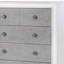 Commode 5 tiroirs avec poignée carrée
