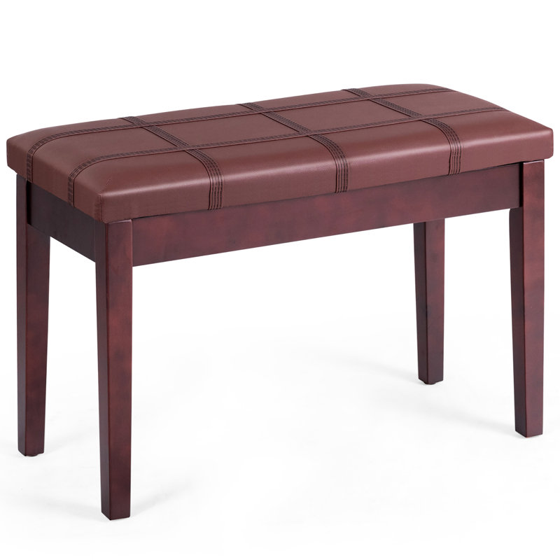 Banc de rangement Alumbaugh, Brun
