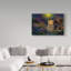 «Night Cat 1» par Juriel, impression sur toile tendue-25331904