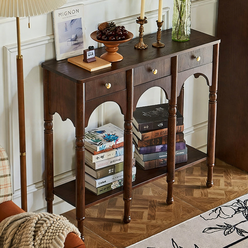 French-style retro elegant console table