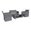 118cm Wide Outdoor Patio Sofa