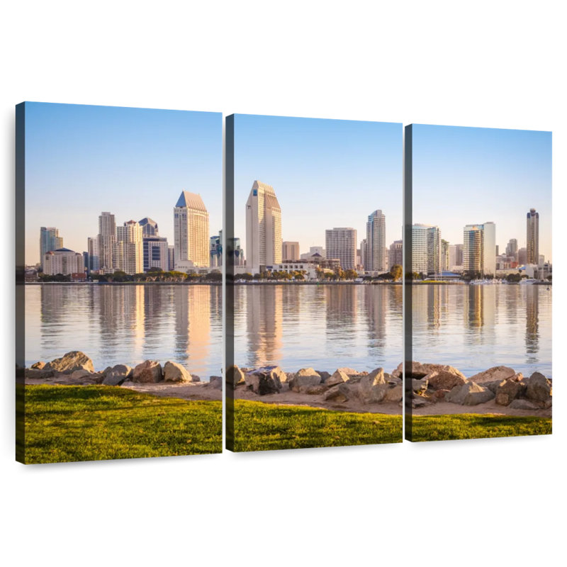 Sireci San Diego Sunrise, 24" H x 38" W