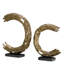 Object Elvaston Antique Brass Finish Set Of 2