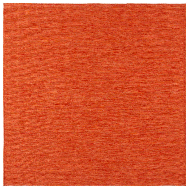 Ferriera Machine Woven Stain Resistant Area Rug, Square 6'7"