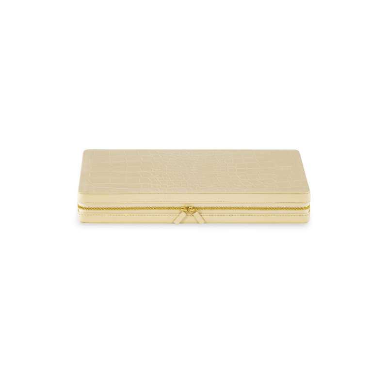 Travel Backgammon Board Cream, Cream