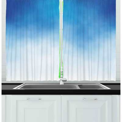 Pointed Kitchen Curtain
