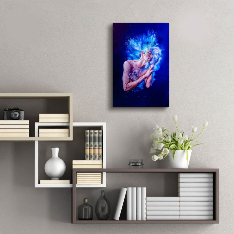 Art mural en verre acrylique paresseux, H 24 po x l 16 po x P 0,2 po