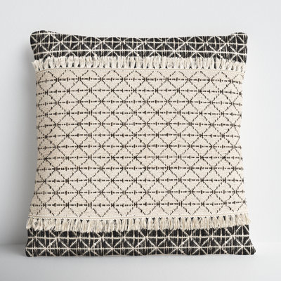 Santina Square Cotton Pillow Cover