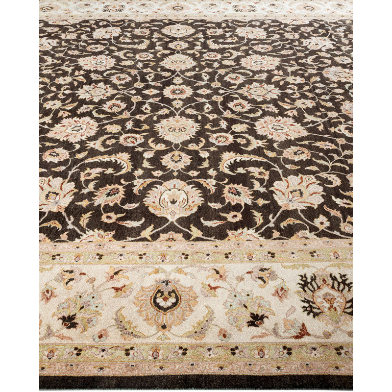 Classic One-of-a-Kind 9'1" X 12'2" Hand Knotted Area Rug