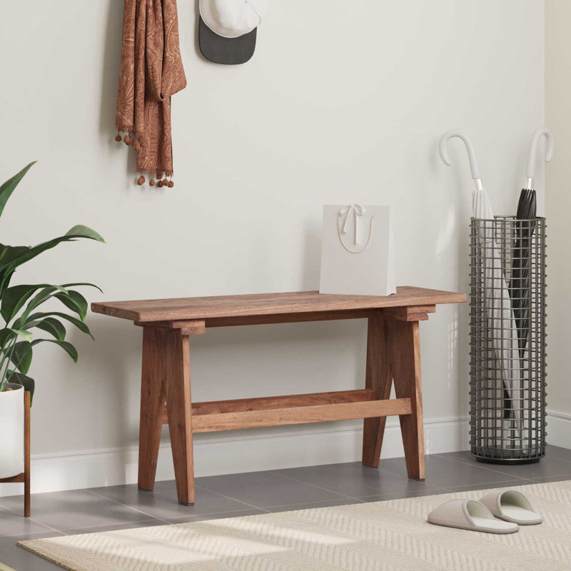 Solid Wood Bench