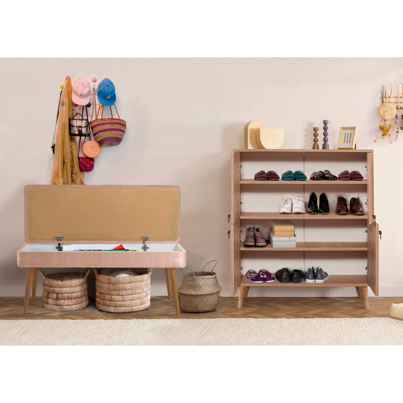 Ensemble de meubles de couloir, Rose pastel