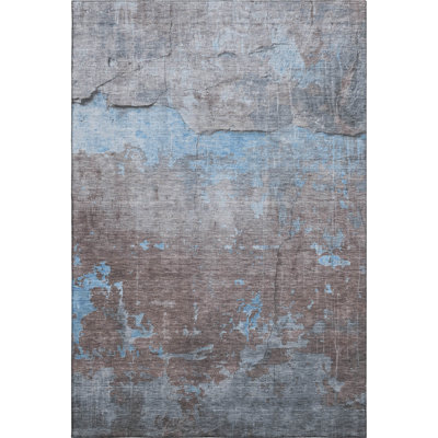 Premium Machine Washable Larrison AMF1780 Modern Rug