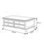 Table basse de style américain.-809740505