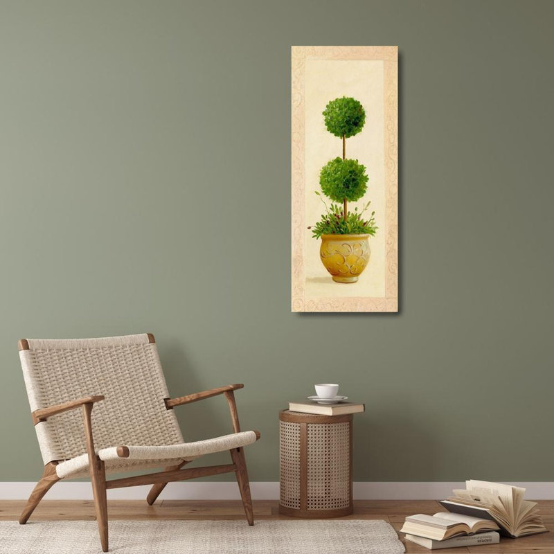 Art sur toile tendue Red Barrel Studio® Welby Gallery: Ball Topiaire II 70742, H 40 po x l 18 po