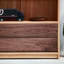 Bibliothèque de rangement en bois massif