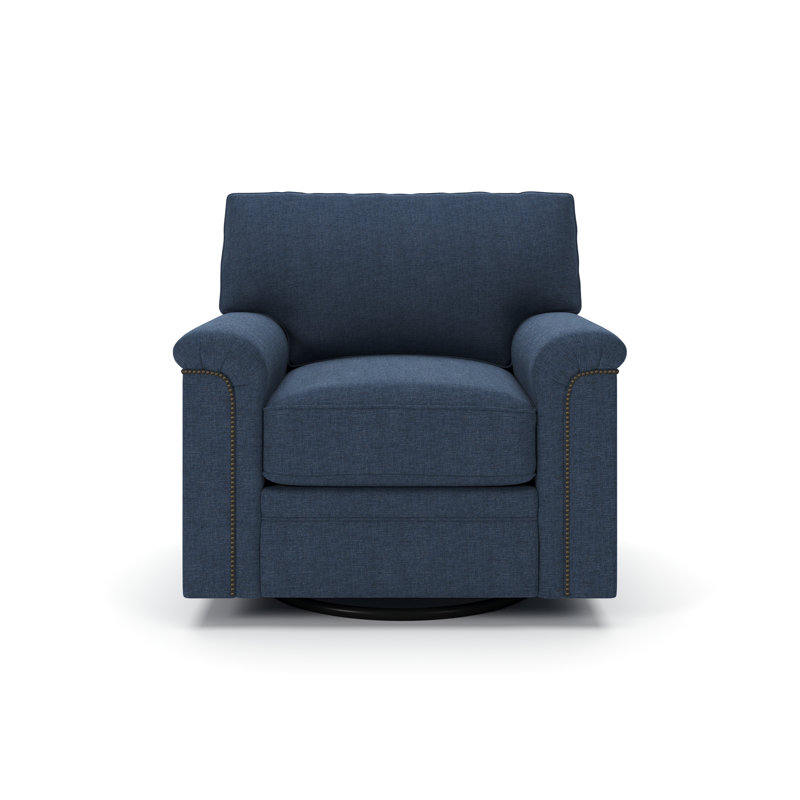 Fauteuil pivotant Warren, Marine Drusky
