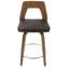 Bezu Swivel Upholstered Counter Stool-921050061-921050048