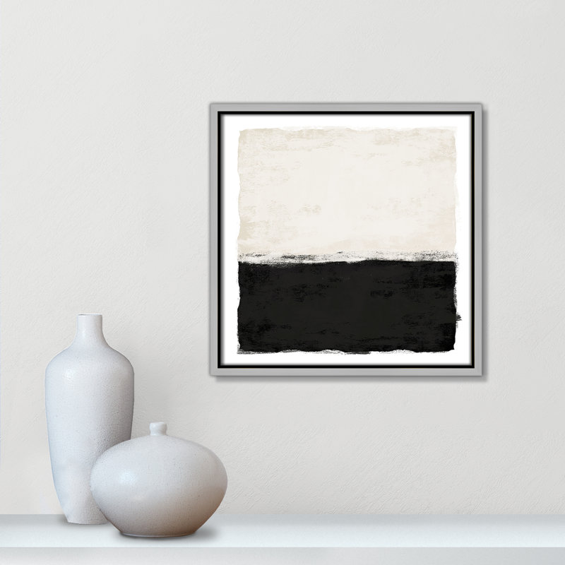 Midnight II - Square Vesrion - Square Vesrion Print by Natalie Carpentieri, 13.5" H x 13.5" W, Silver Floater