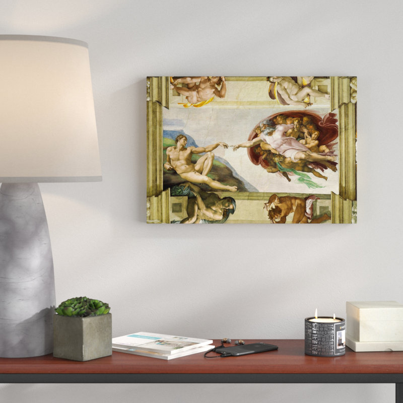 Michelangelo - Wrapped Canvas Painting, 70cm H x 100cm W