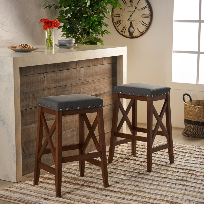 Tabouret Saddle, Gris / Anthracite