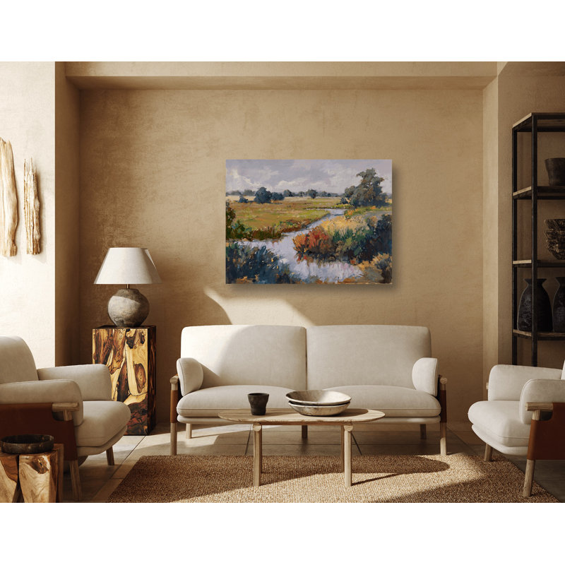 MARSH PASSAGE MARSH PASSAGE - Unframed Print on Canvas, 24" H x 30" W x 1" D, Wrapped Canvas