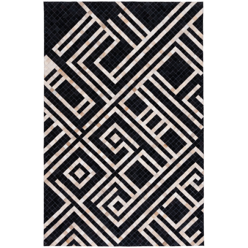 Tapis en cuir à poil plat Studio Leather, Tapis de couloir 2 pi 3 po x 9 pi