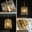 7.1'' 1-Light Modern Crystal Single Pendant Light for Kitchen Island
