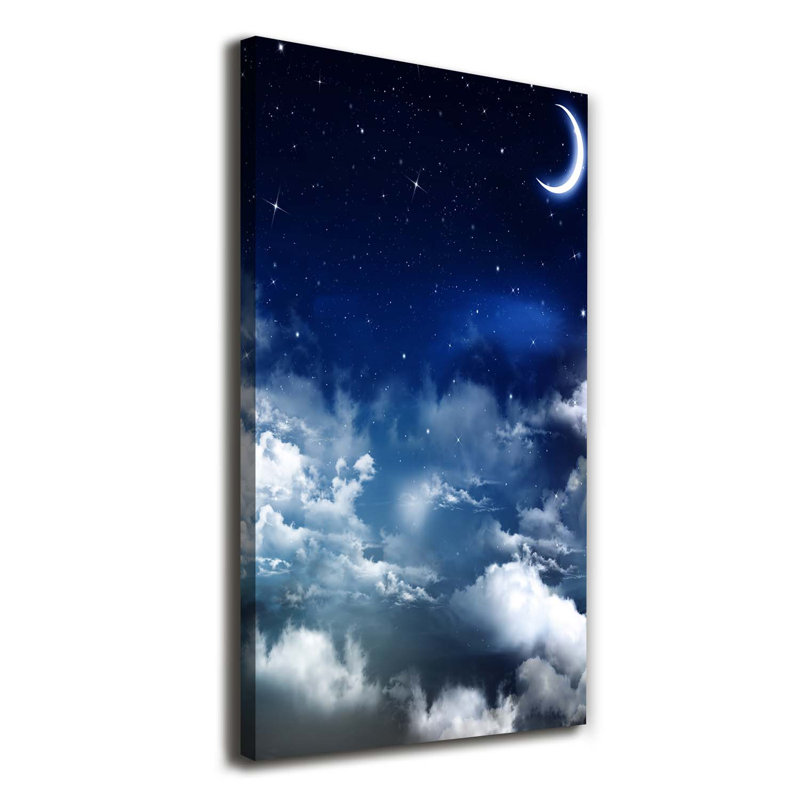 Owls On Swings - Wrapped Canvas Print
