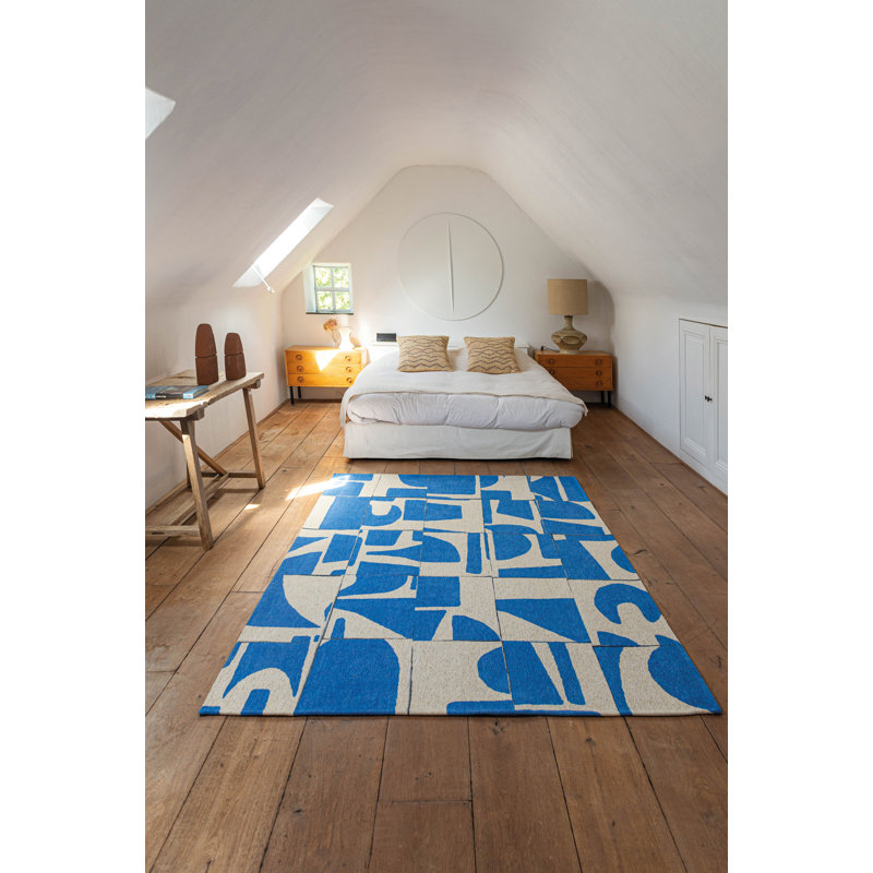 Abstract Recycled P.E.T Area Rug, Round 240cm