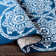 Tapis bleu marine Addilee