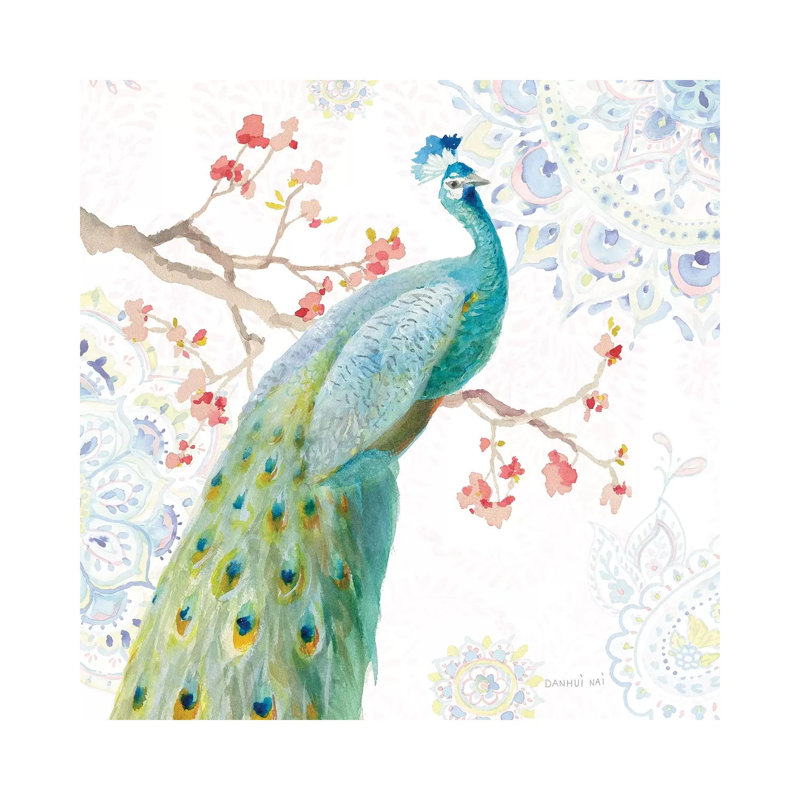 Jaipur I by Danhui Nai - Wrapped Canvas Painting, 30.48cm H x 30.48cm W x 1.91cm D