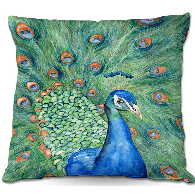 Reversible Throw Pillow, 20" H x 20" W x 5" D