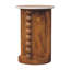 Table d'appoint Marble-Top Spindle
