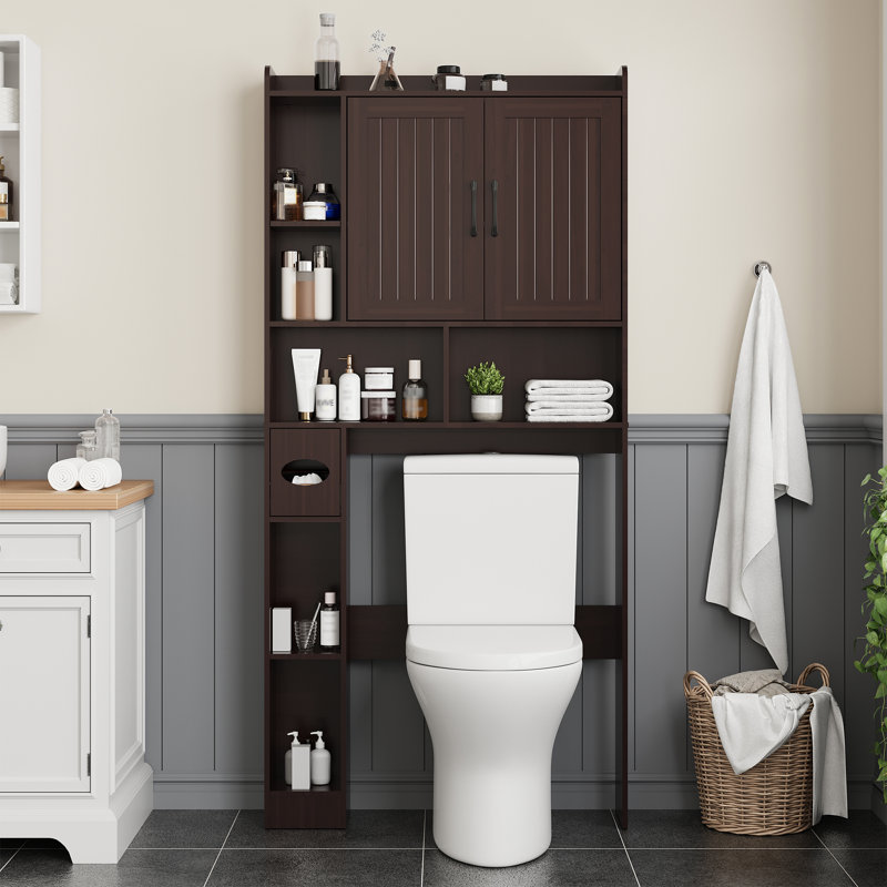 Over The Toilet Storage Cabinet, Espresso
