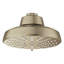 Tempesta 140 with AquaBooster Round Multi Spray Shower Head 1.75 GPM (6.6L/min)-927334409