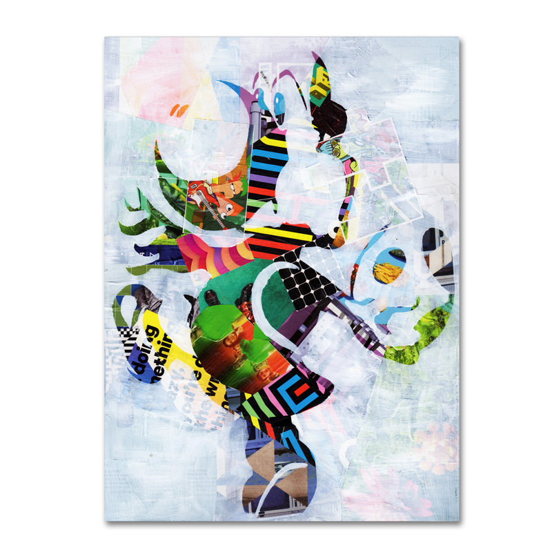 Art sur toile Aylinn «Yoshi 2», H 19 po x l 14 po
