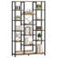 Annja 165cm H x 100cm W Metal Etagere Bookcase