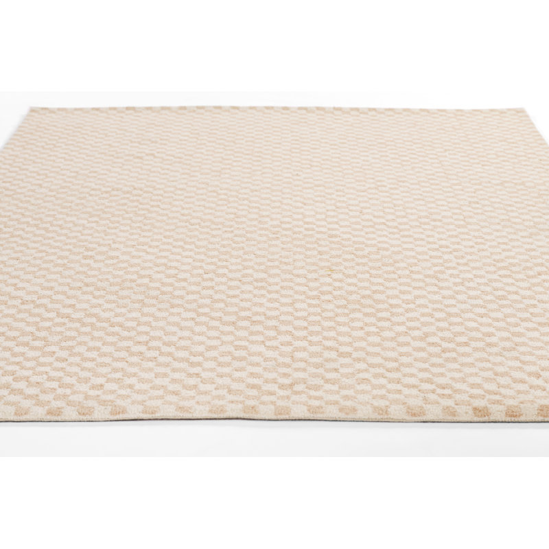 Tapis rose en laine touffeté à la main Momeni Charles, Rectangulaire 8 pi x 10 pi