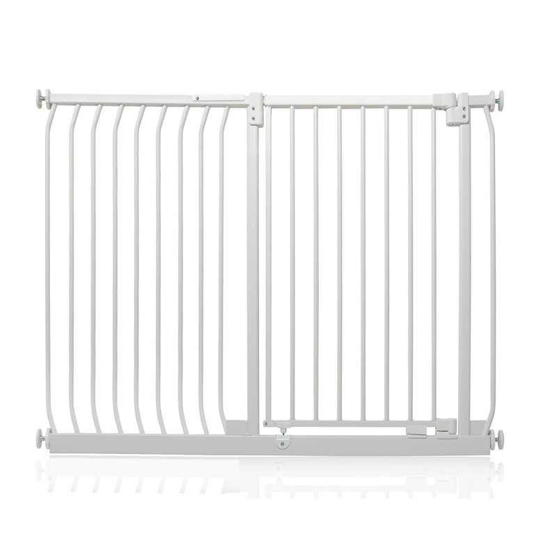 Elite Pressure Safety Gate, 105cm H x 143cm W x 2.3cm D, Matt White