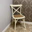 Arnulfo Cross Back Dining Chair, Hand-Finished Distressed Design, Stylish and Comfortable Seating for Any Room-29423220-123844894