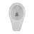 Rear Entry Round for High Tank Pull Chain Toilet Bowl-48170787