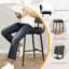 Faux Leather Accent Chair