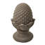 Statue de jardin artichaut blanchi