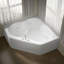 Baignoire de trempage 60 "x 60" Tercet-6952638