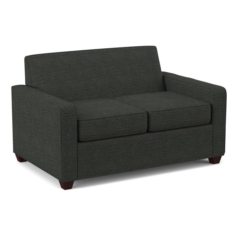 Avery Loveseat Sofa, Empire Mahogany, Antic Pepper