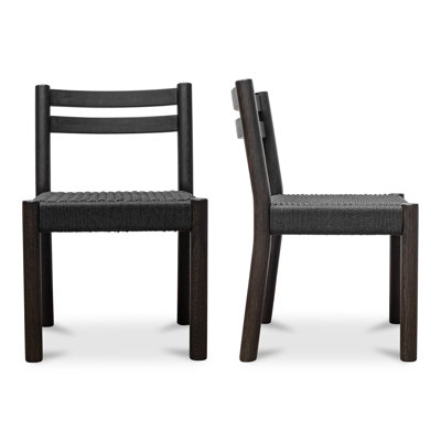 18'' H Oak Solid Wood Side Chair