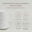 Over&Back Stackable Semi-Matte Hand-Finished Stoneware Mugs, Set of 4-99312908