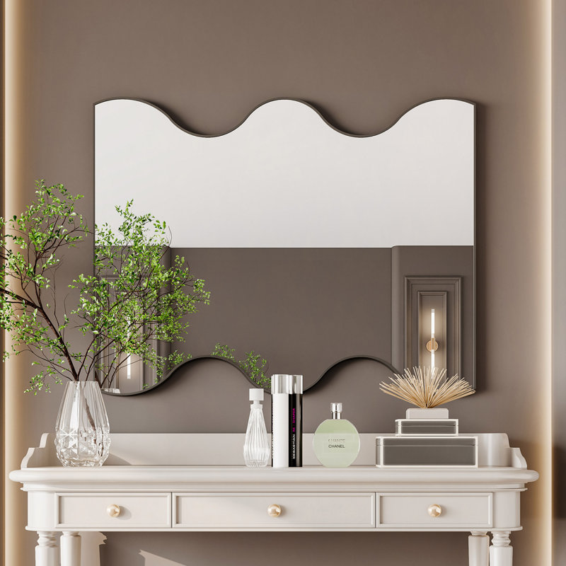 Wall Mirror, Noir