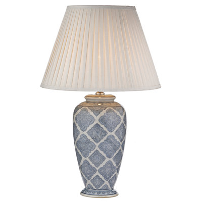 Maplewood Ceramic Lamp Base