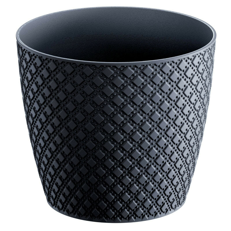 Aaraon Pot Planter, Blue, 11.2cm H x 12.8cm W x 12.8cm D
